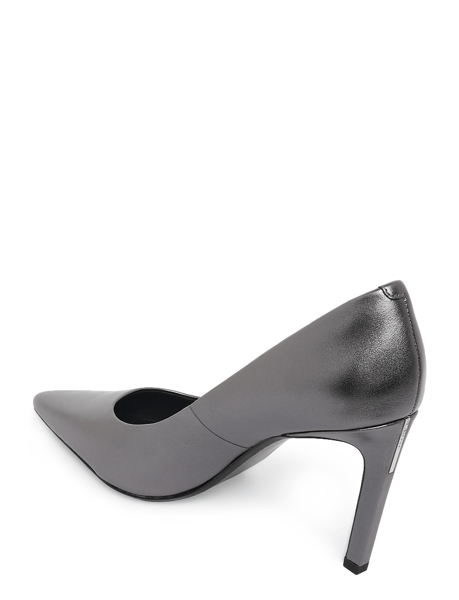 Calvin Klein - ESS STILETTO 90 MET LTH - pumps - gunmetal - 1