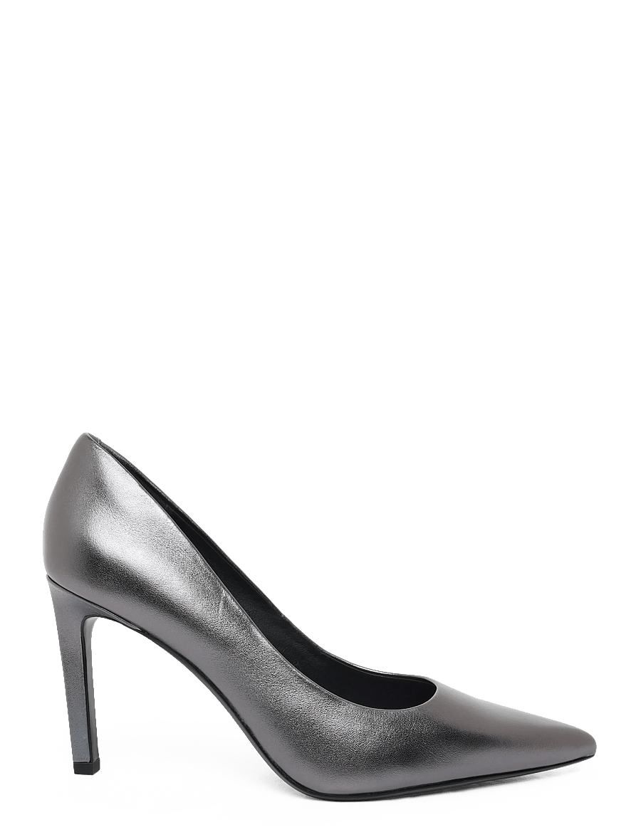 Calvin Klein - ESS STILETTO 90 MET LTH - pumps - gunmetal - 2