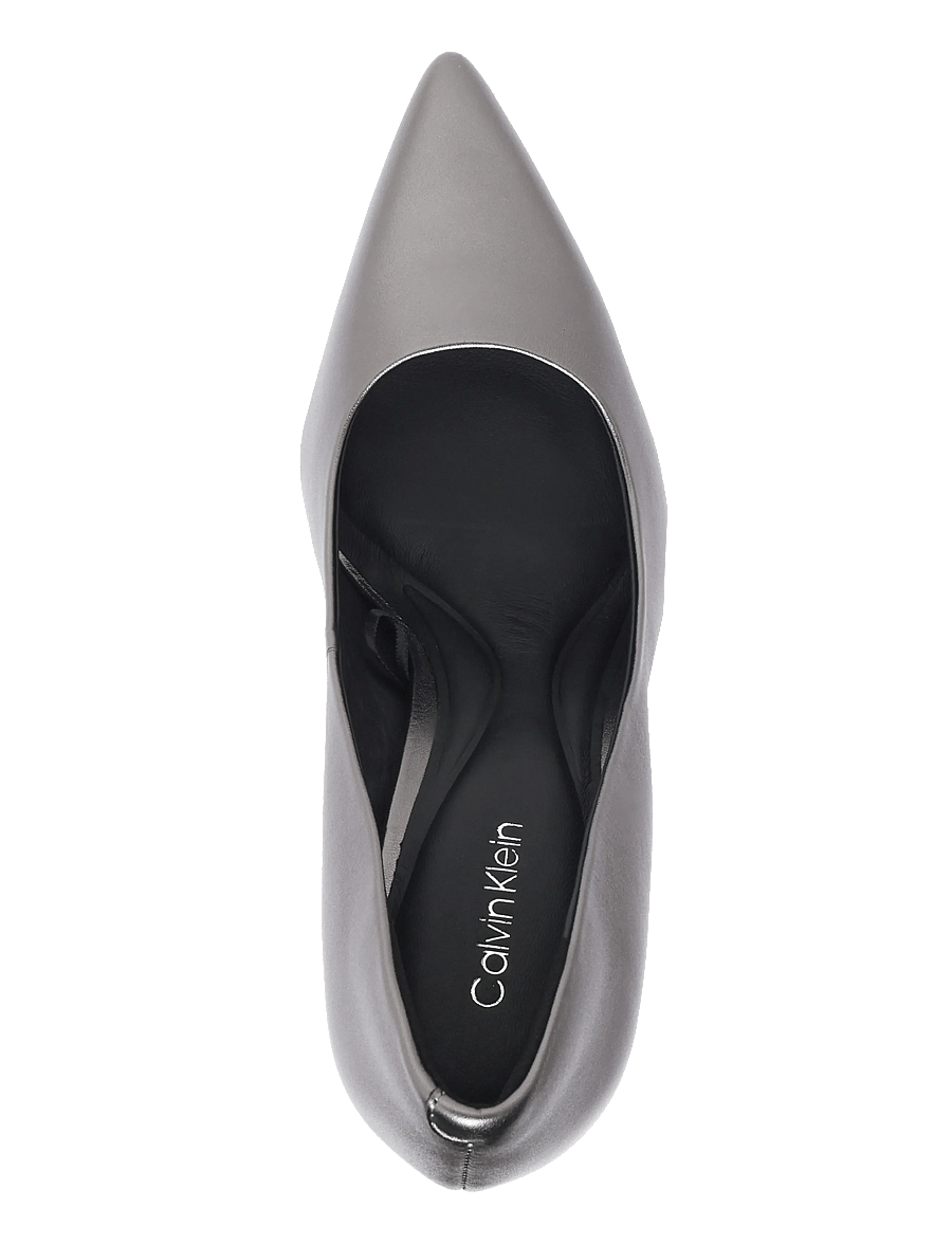 Calvin Klein - ESS STILETTO 90 MET LTH - pumps - gunmetal - 3