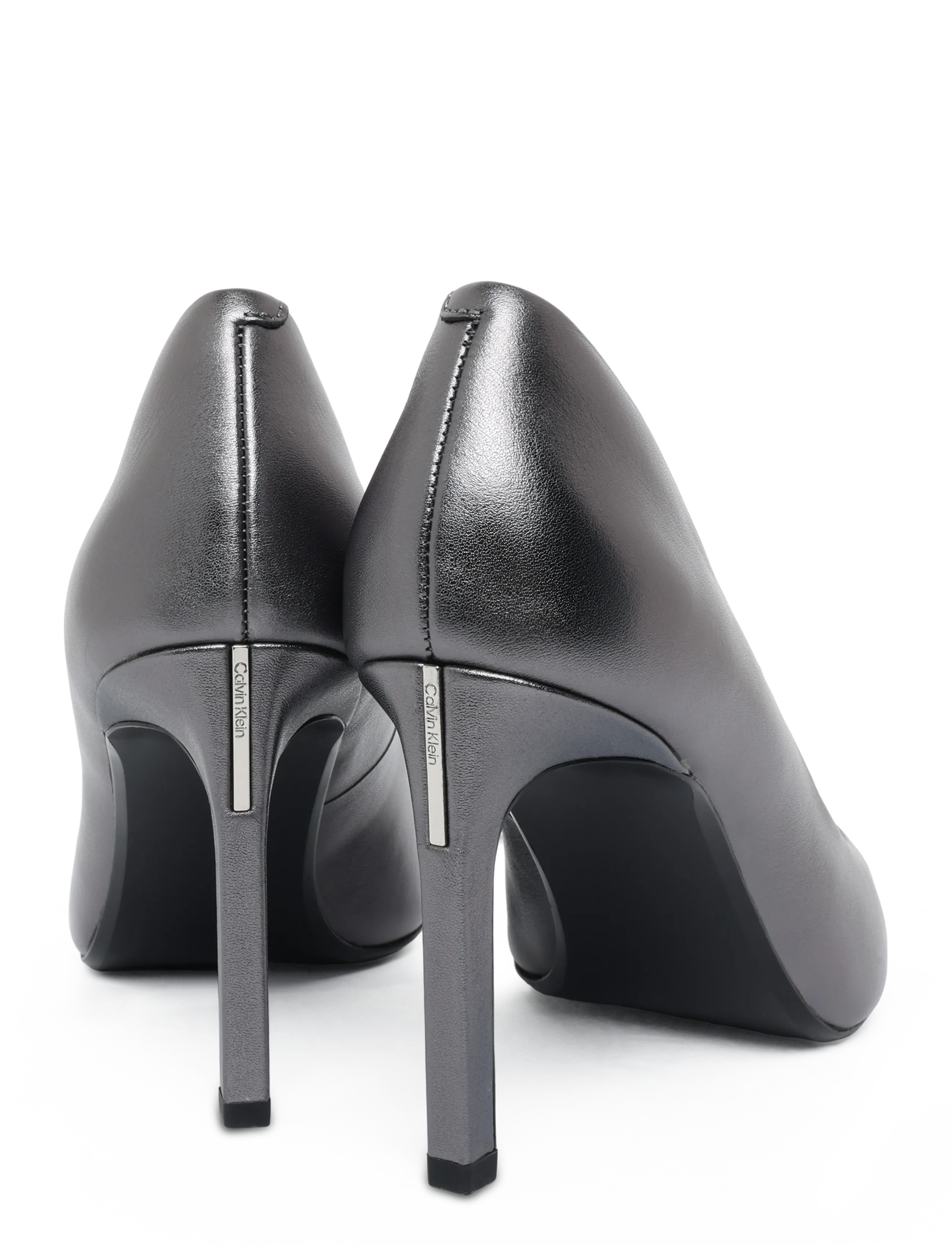 Calvin Klein - ESS STILETTO 90 MET LTH - gunmetal - 4