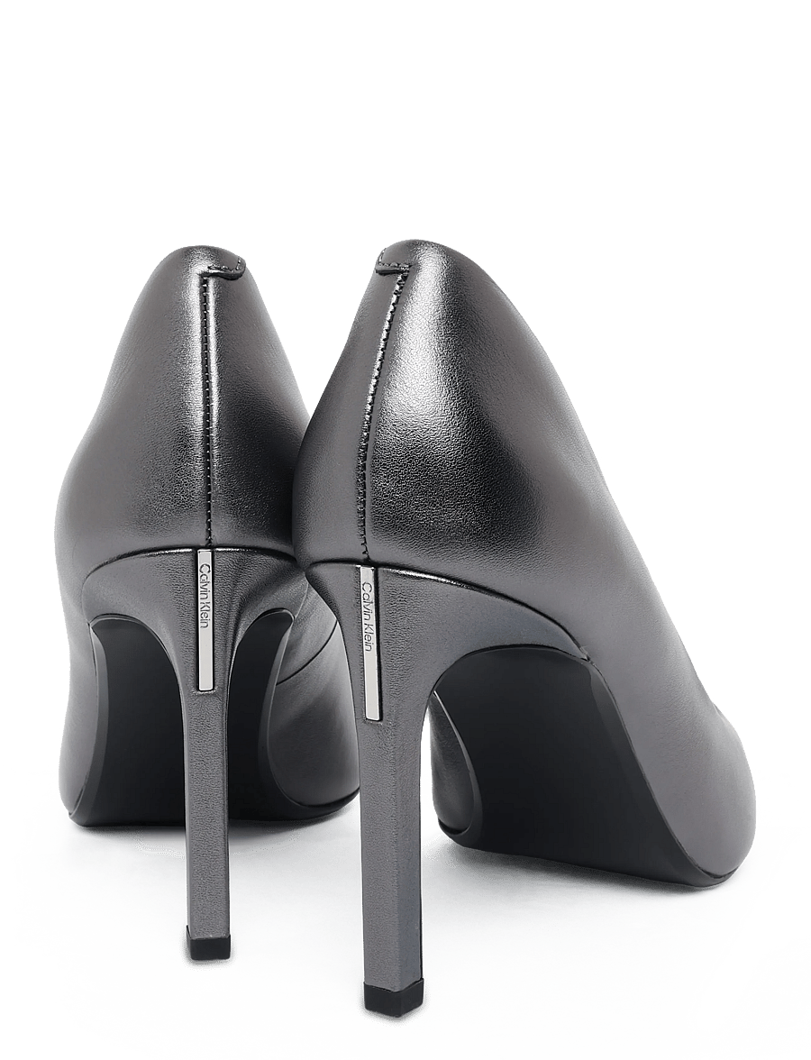 Calvin Klein - ESS STILETTO 90 MET LTH - pumps - gunmetal - 4