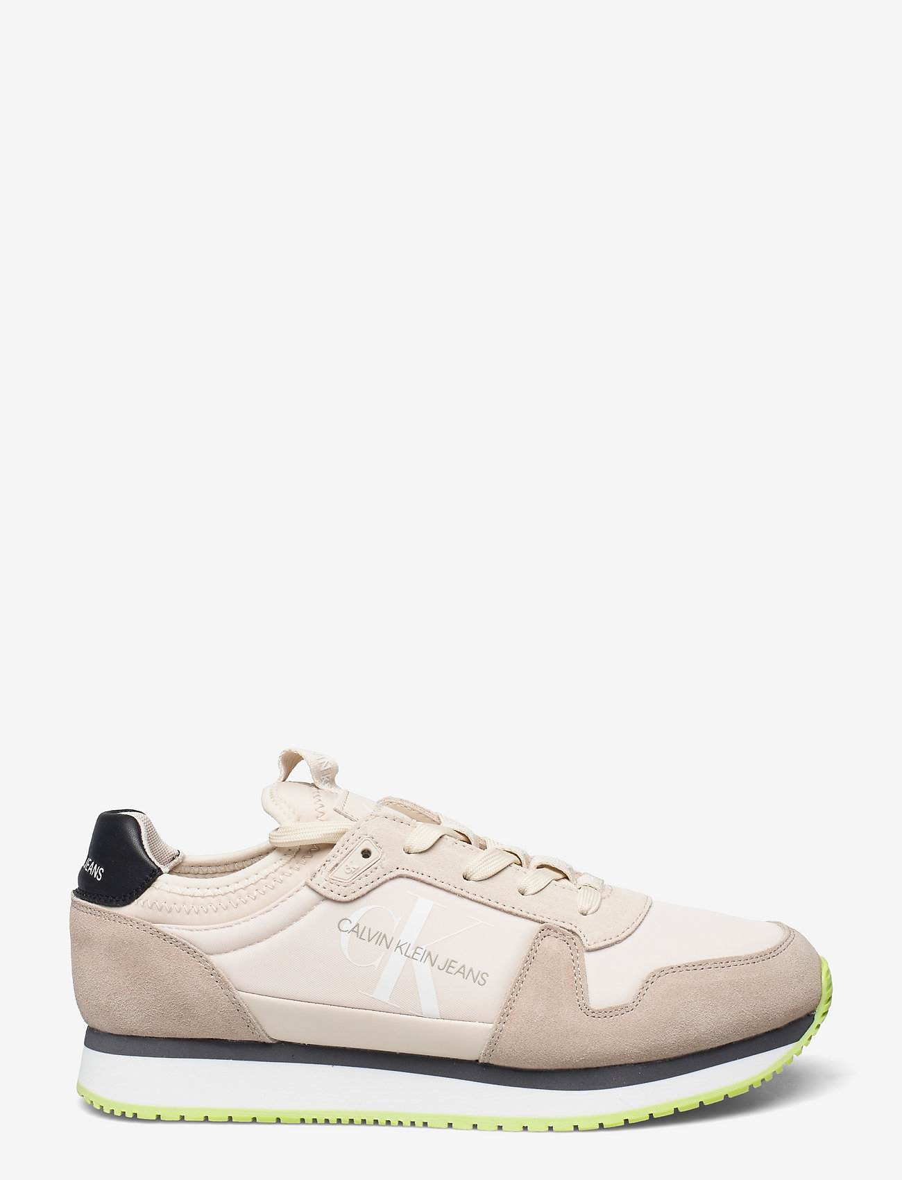 Calvin Klein - RUNNER SOCK LACEUP NY-LTH - muslin - 1