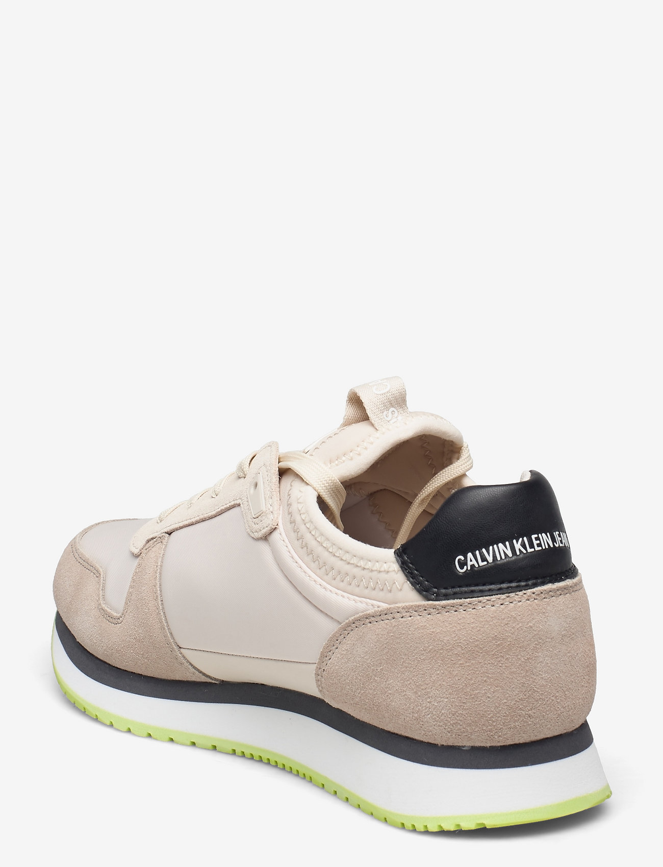Calvin Klein - RUNNER SOCK LACEUP NY-LTH - muslin - 2