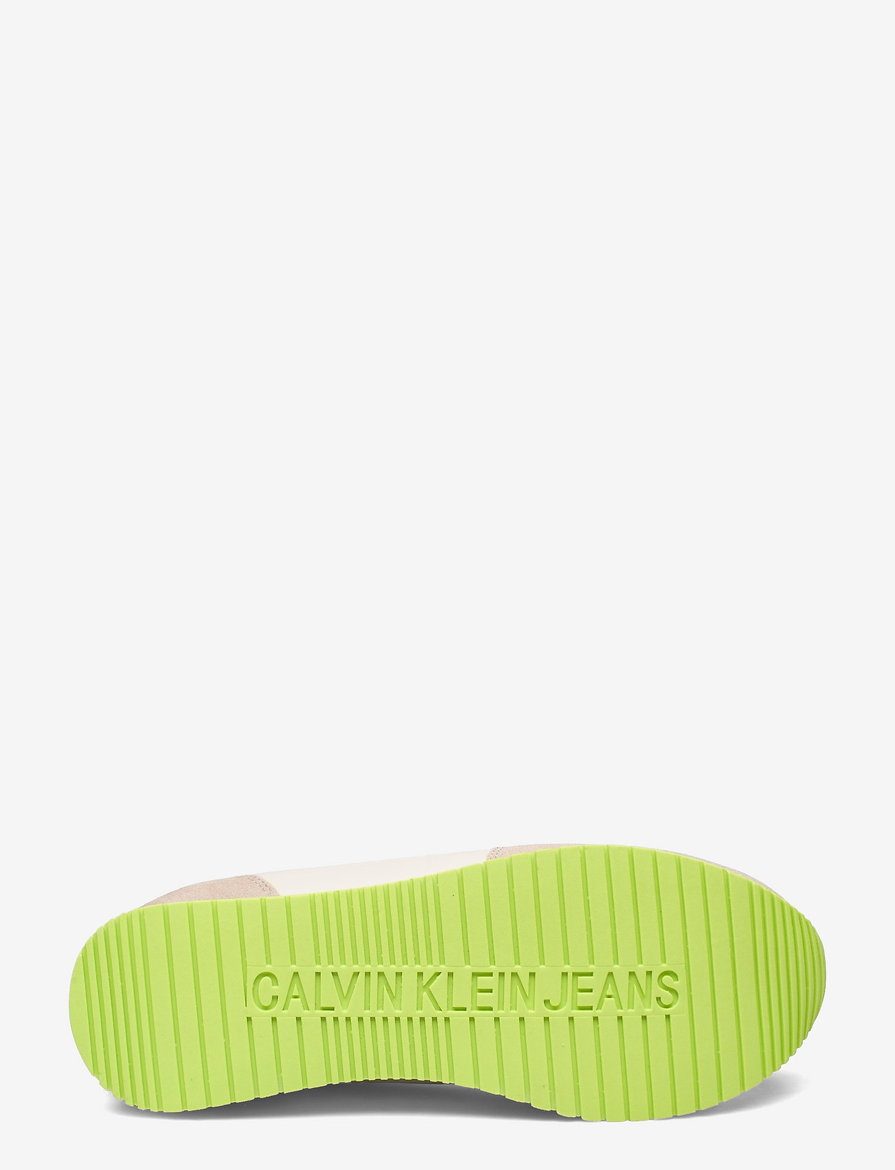 Calvin Klein - RUNNER SOCK LACEUP NY-LTH - muslin - 4