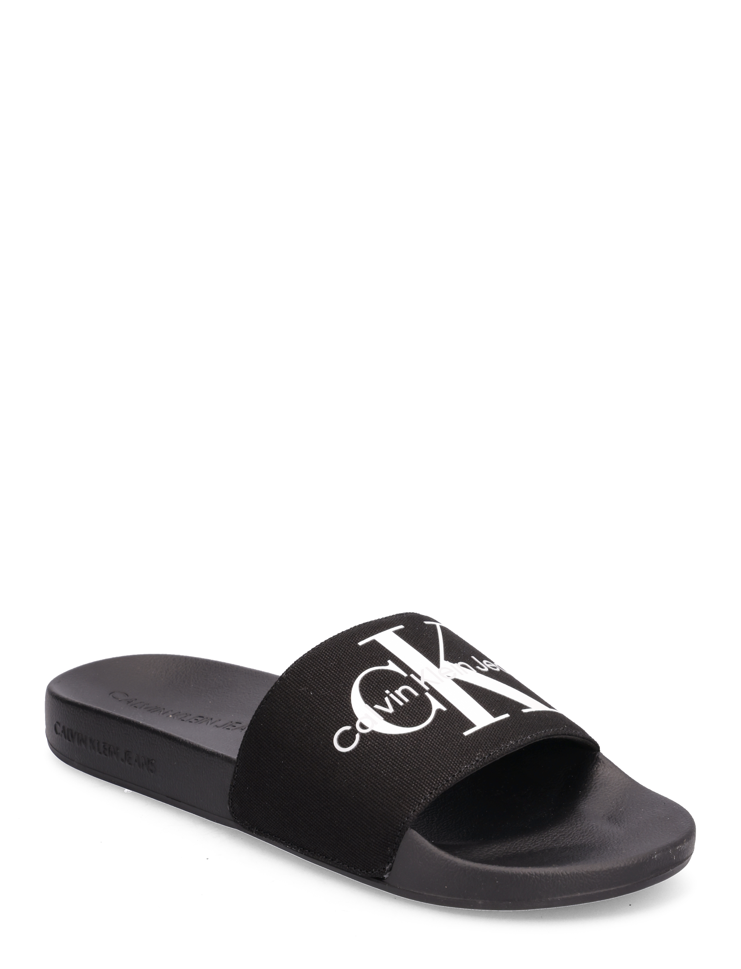 Calvin Klein - SLIDE MONOGRAM CO - black - 0