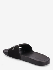 Calvin Klein - SLIDE MONOGRAM CO - sandales - black - 2