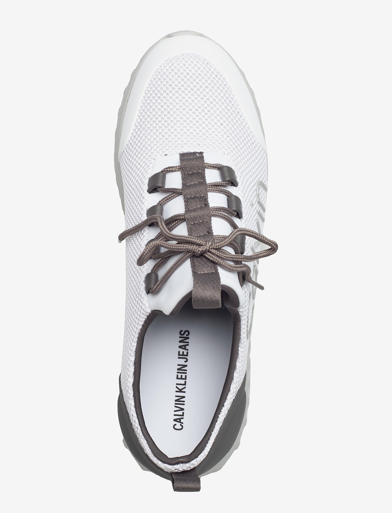 Calvin Klein - RUNNER SNEAKER LACEUP MESH - bright white - 3