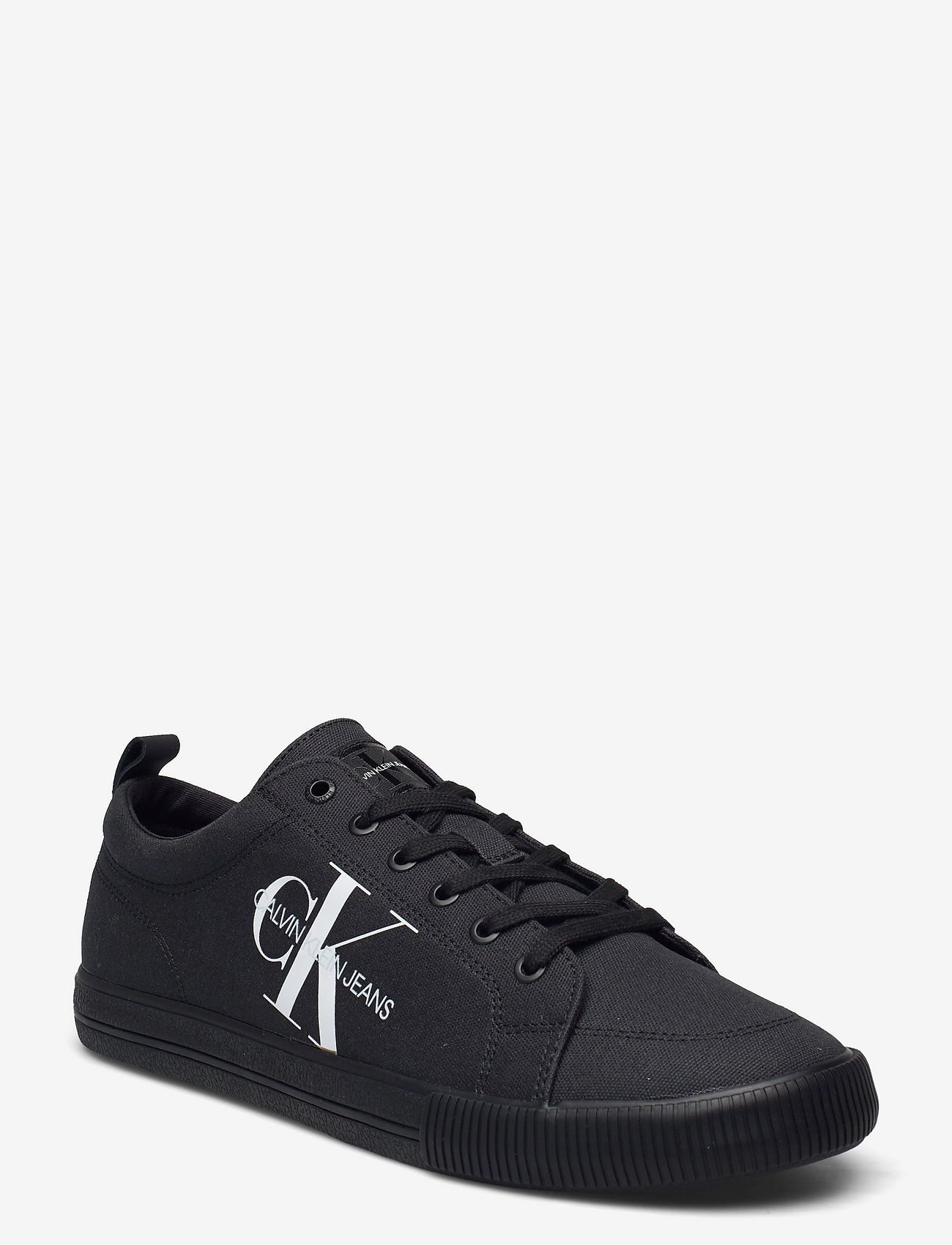 Calvin Klein - VULCANIZED LACEUP SNEAKER - triple black - 0