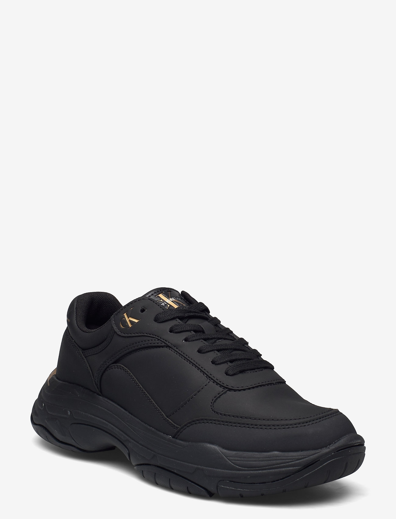 Calvin Klein - CHUNKY LACEUP SNEAKER - triple black - 0