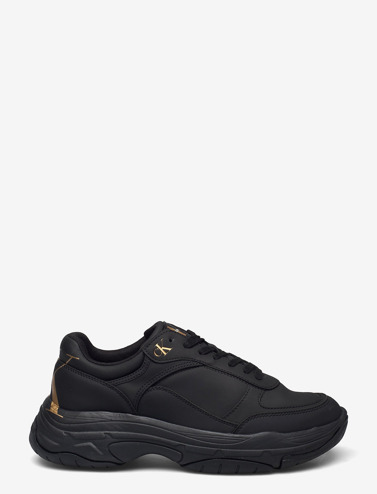 Calvin Klein - CHUNKY LACEUP SNEAKER - triple black - 1