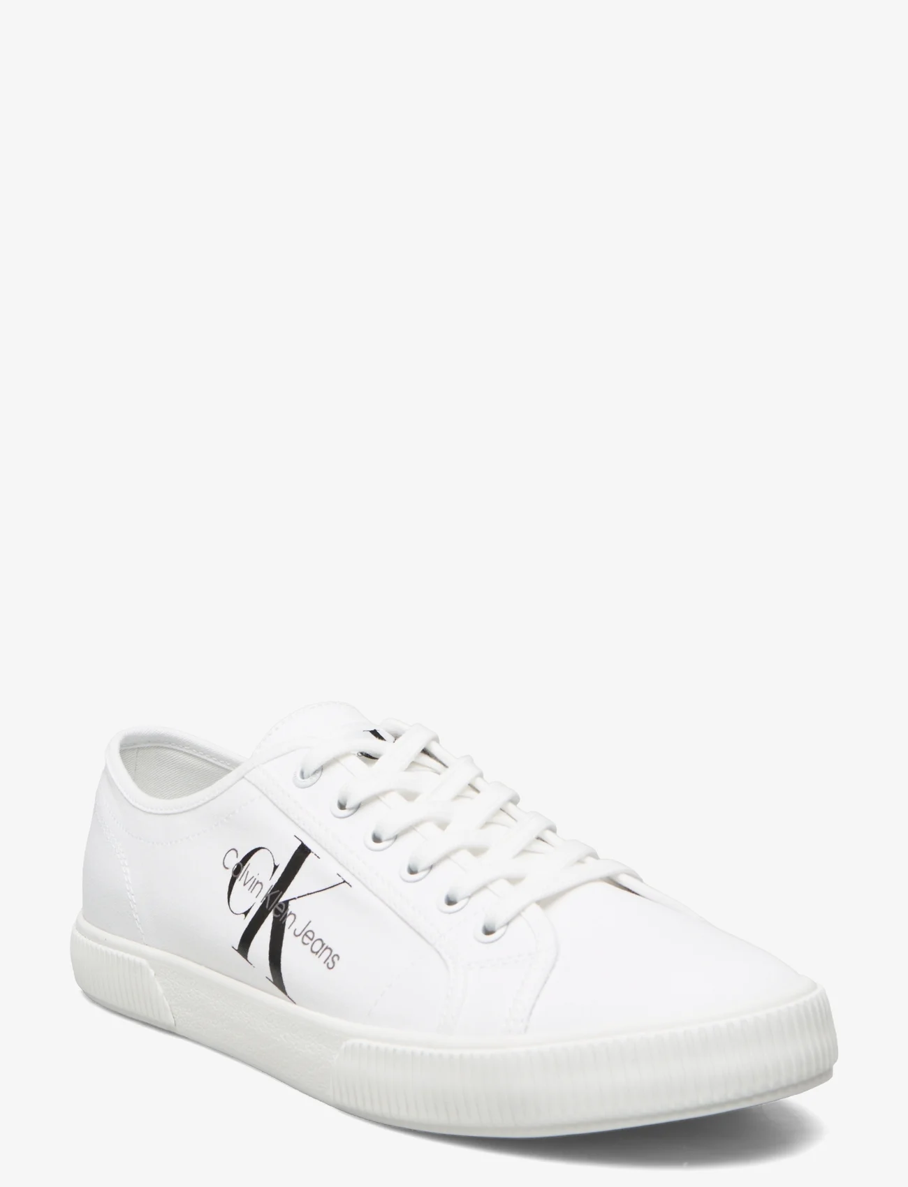 Calvin Klein - ESS VULCANIZED LOW LACEUP CS ML - lave sneakers - white - 0