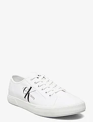 Calvin Klein - ESS VULCANIZED LOW LACEUP CS ML - låga sneakers - white - 0