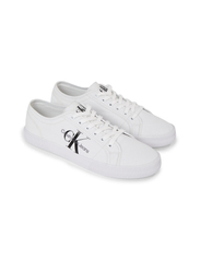 Calvin Klein - ESS VULCANIZED LOW LACEUP CS ML - lave sneakers - white - 6
