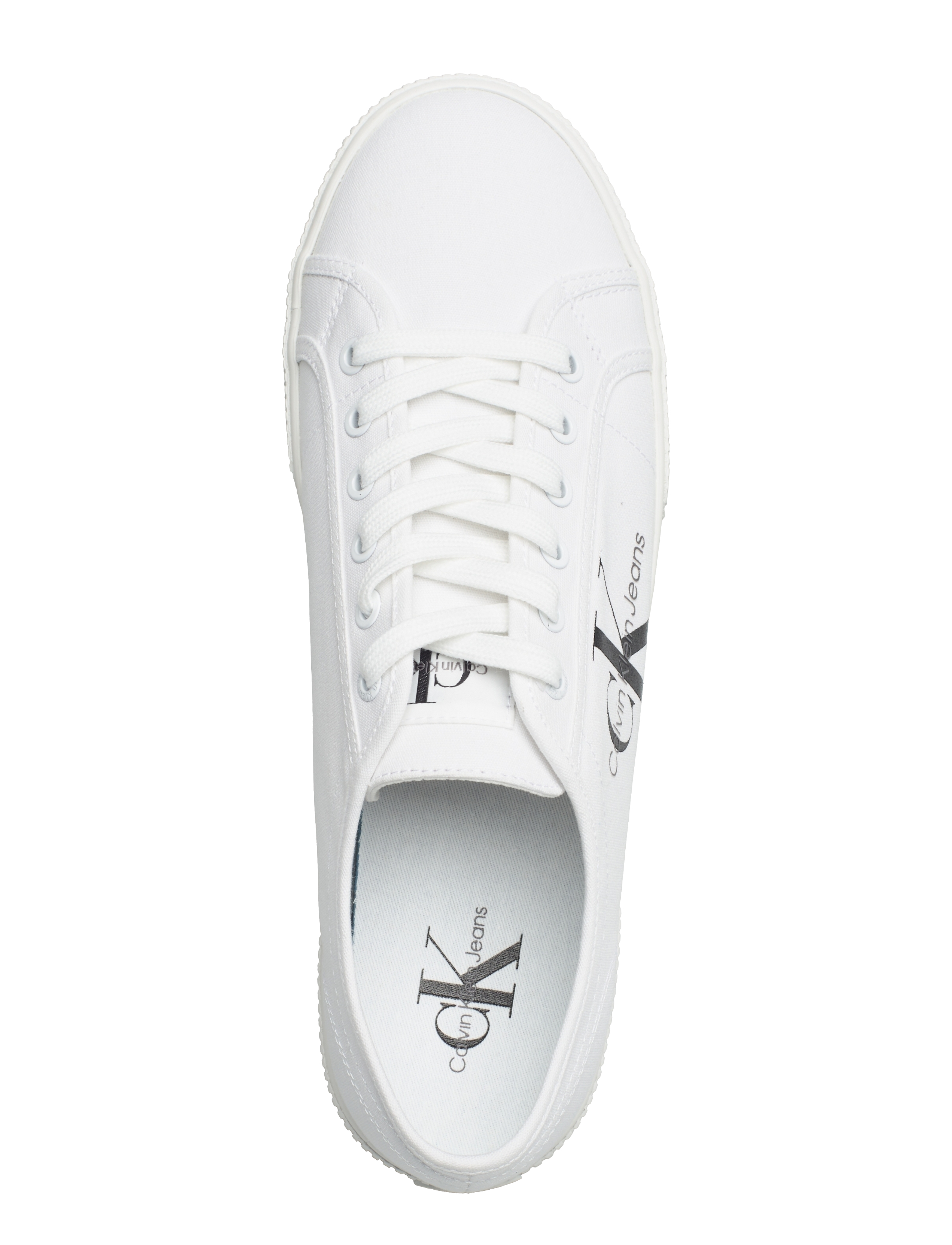 Calvin Klein - ESS VULCANIZED LOW LACEUP CS ML - white - 3