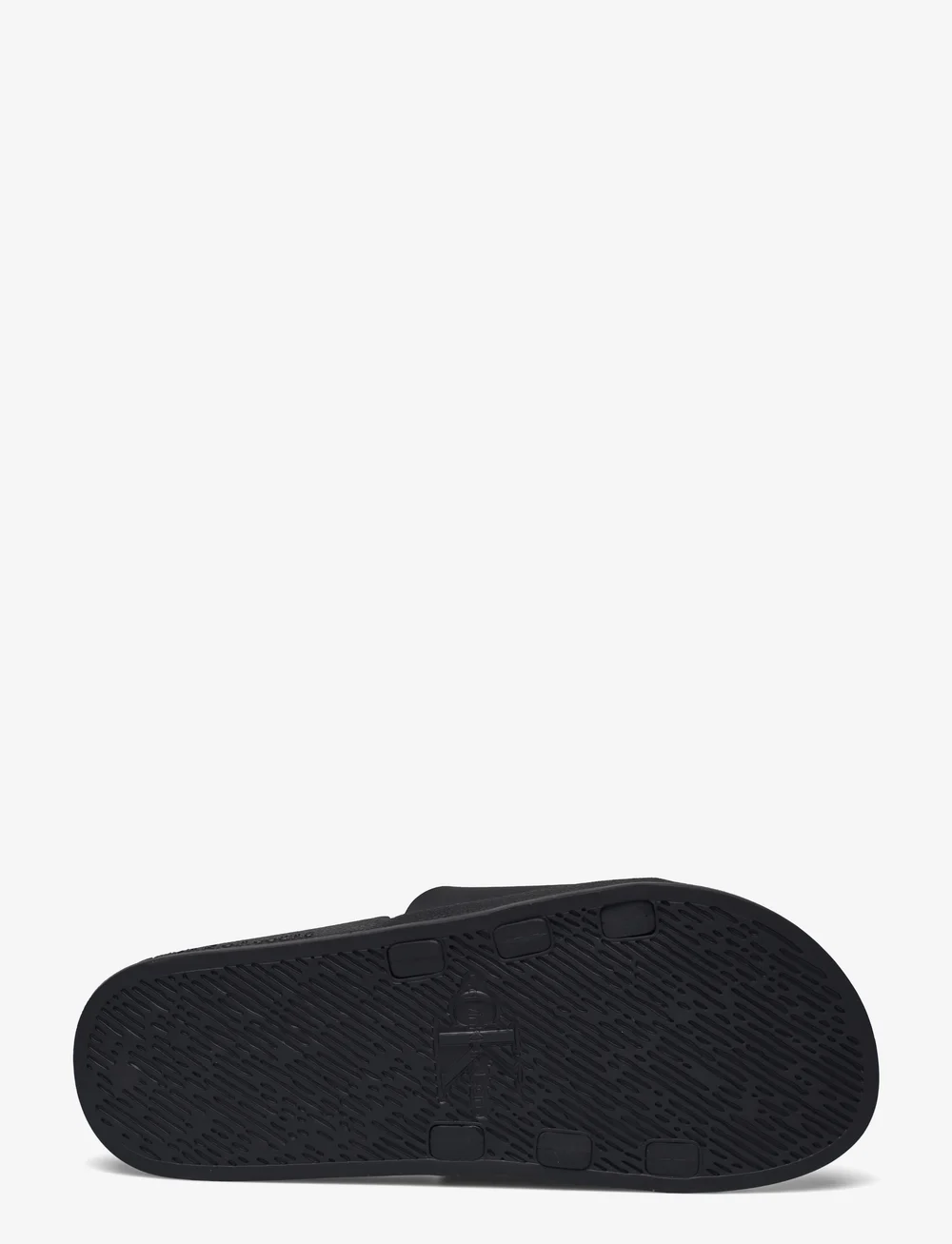 Calvin klein metallic sliders on sale