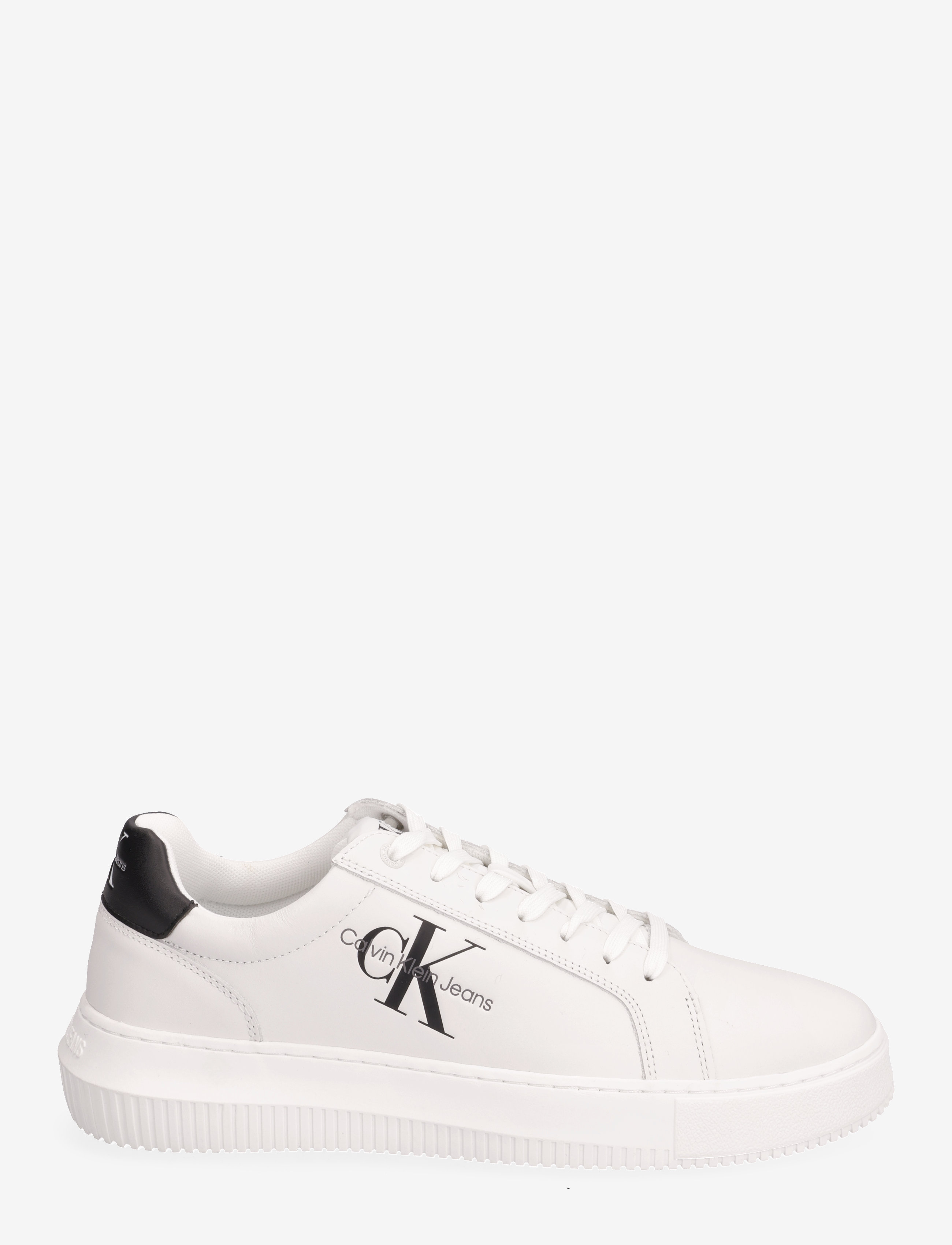 Calvin Klein - CHUNKY CUPSOLE MONO LTH - bright white/black - 1