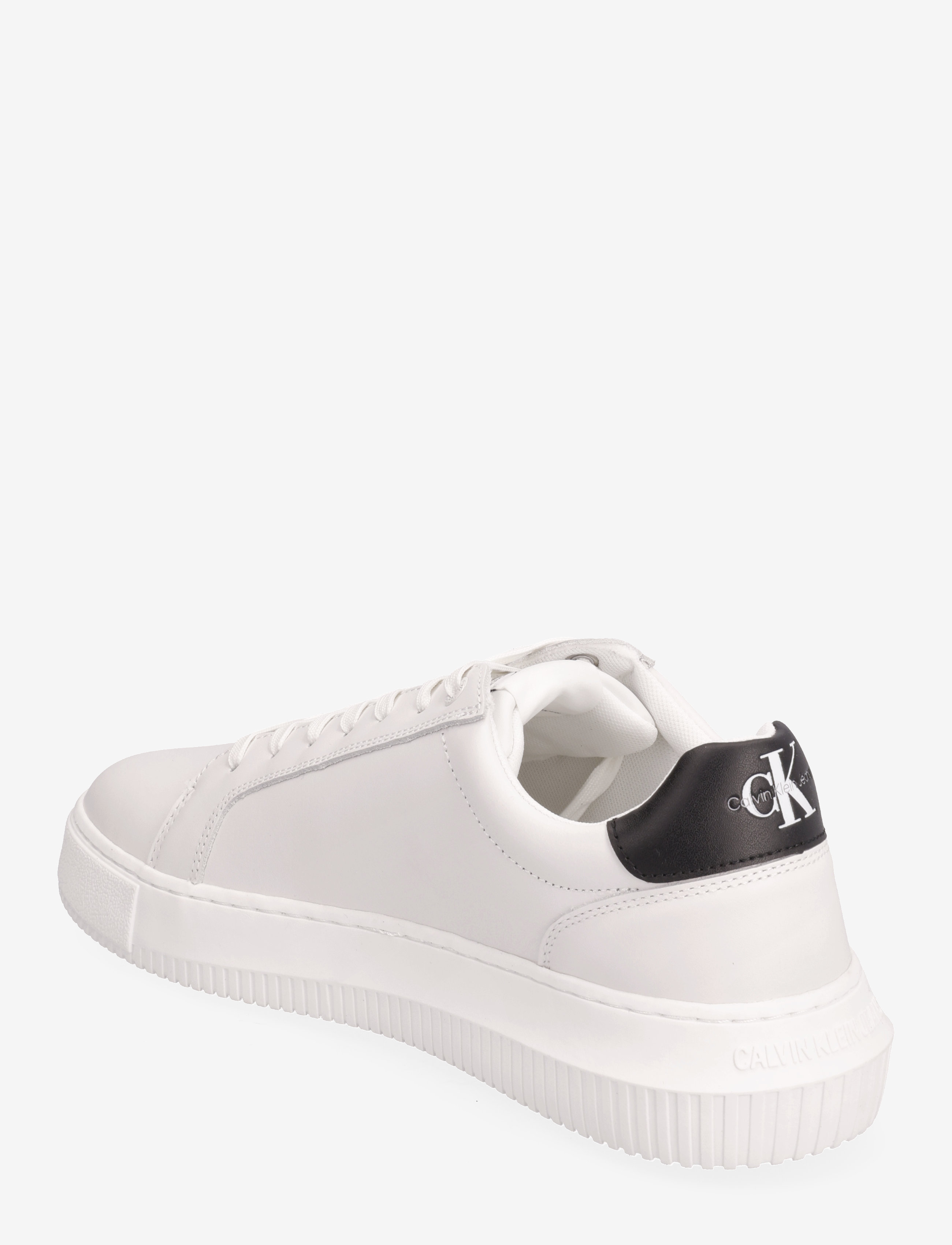 Calvin Klein - CHUNKY CUPSOLE MONO LTH - bright white/black - 2