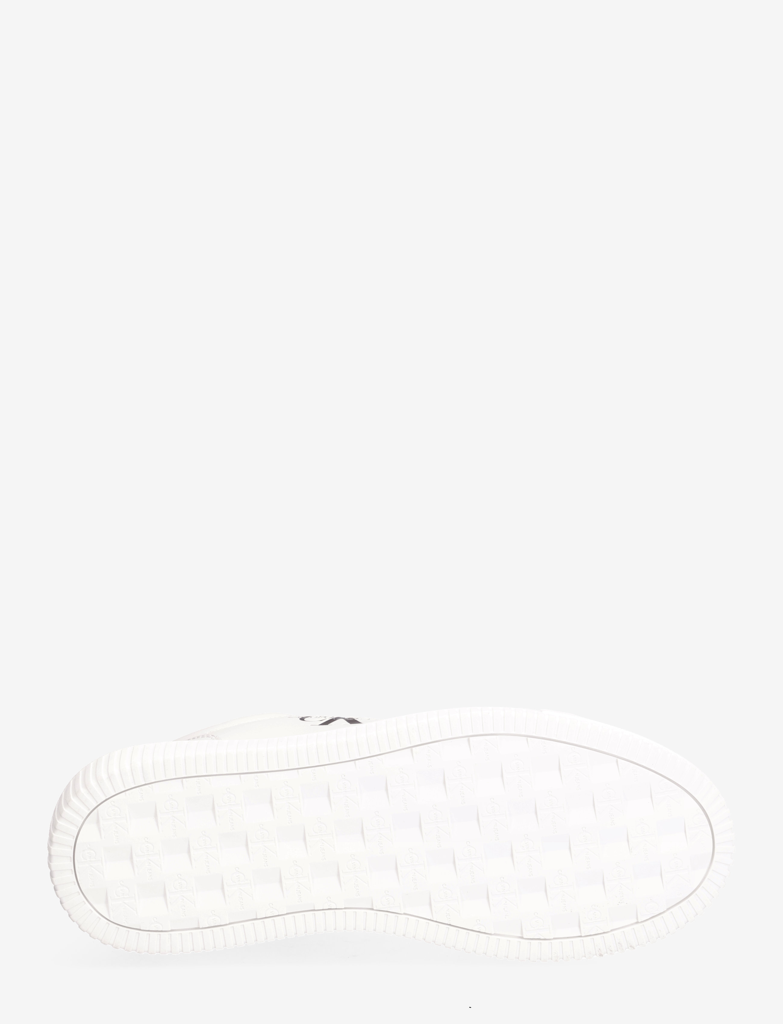 Calvin Klein - CHUNKY CUPSOLE MONO LTH - bright white/black - 4