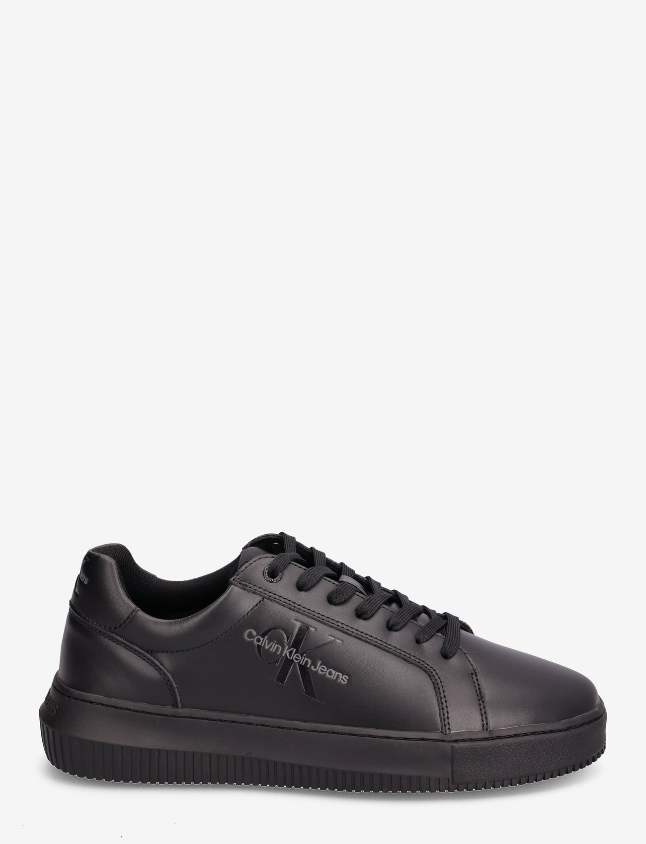 Calvin Klein - CHUNKY CUPSOLE MONO LTH - lave sneakers - triple black - 1