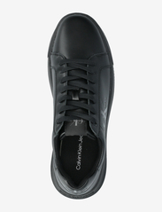 Calvin Klein - CHUNKY CUPSOLE MONO LTH - laag sneakers - triple black - 3