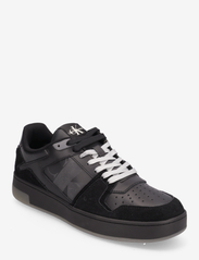 Calvin Klein - BASKET CUPSOLE LOW LTH NBS LUM - lave sneakers - black/luminescent - 0