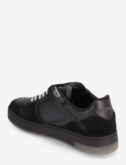 Calvin Klein - BASKET CUPSOLE LOW LTH NBS LUM - laisvalaikio batai žemu aulu - black/luminescent - 2