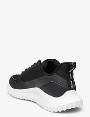 Calvin Klein - EVA RUNNER LOWLACEUP MIX IN MR - lave sneakers - black/bright white/silver - 2