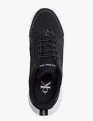 Calvin Klein - EVA RUNNER LOWLACEUP MIX IN MR - laag sneakers - black/bright white/silver - 3