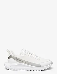Calvin Klein - EVA RUNNER LOWLACEUP MIX IN MR - låga sneakers - triple bright white/silver - 1