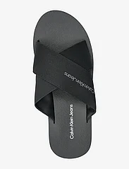 Calvin Klein - CROSS SANDAL SLIPON RP IN BTW - sandaler - triple black - 3