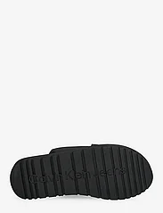 Calvin Klein - CROSS SANDAL SLIPON RP IN BTW - sandalen - triple black - 4