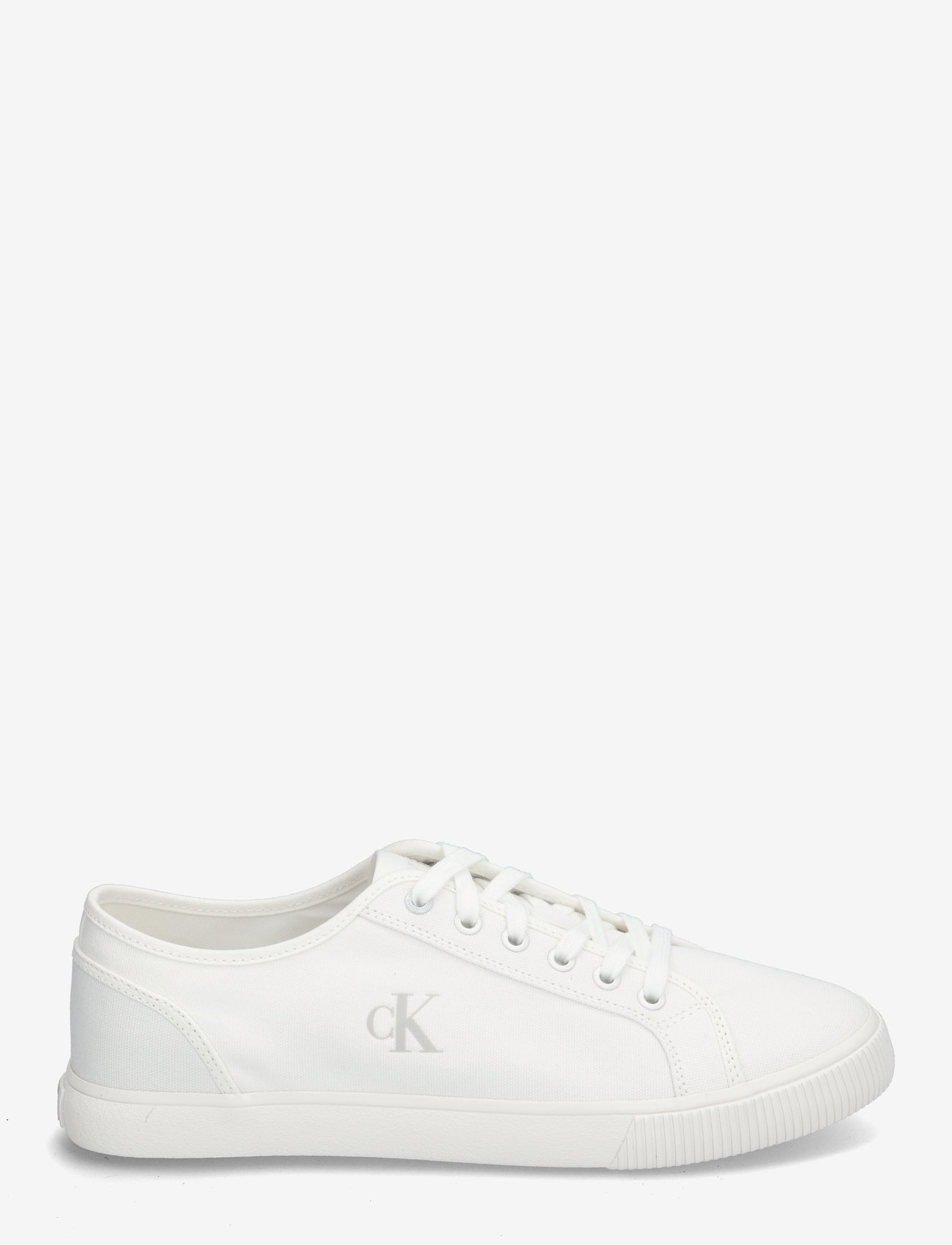 Calvin Klein - ESS VULC LOW MG CANVAS - triple bright white - 1