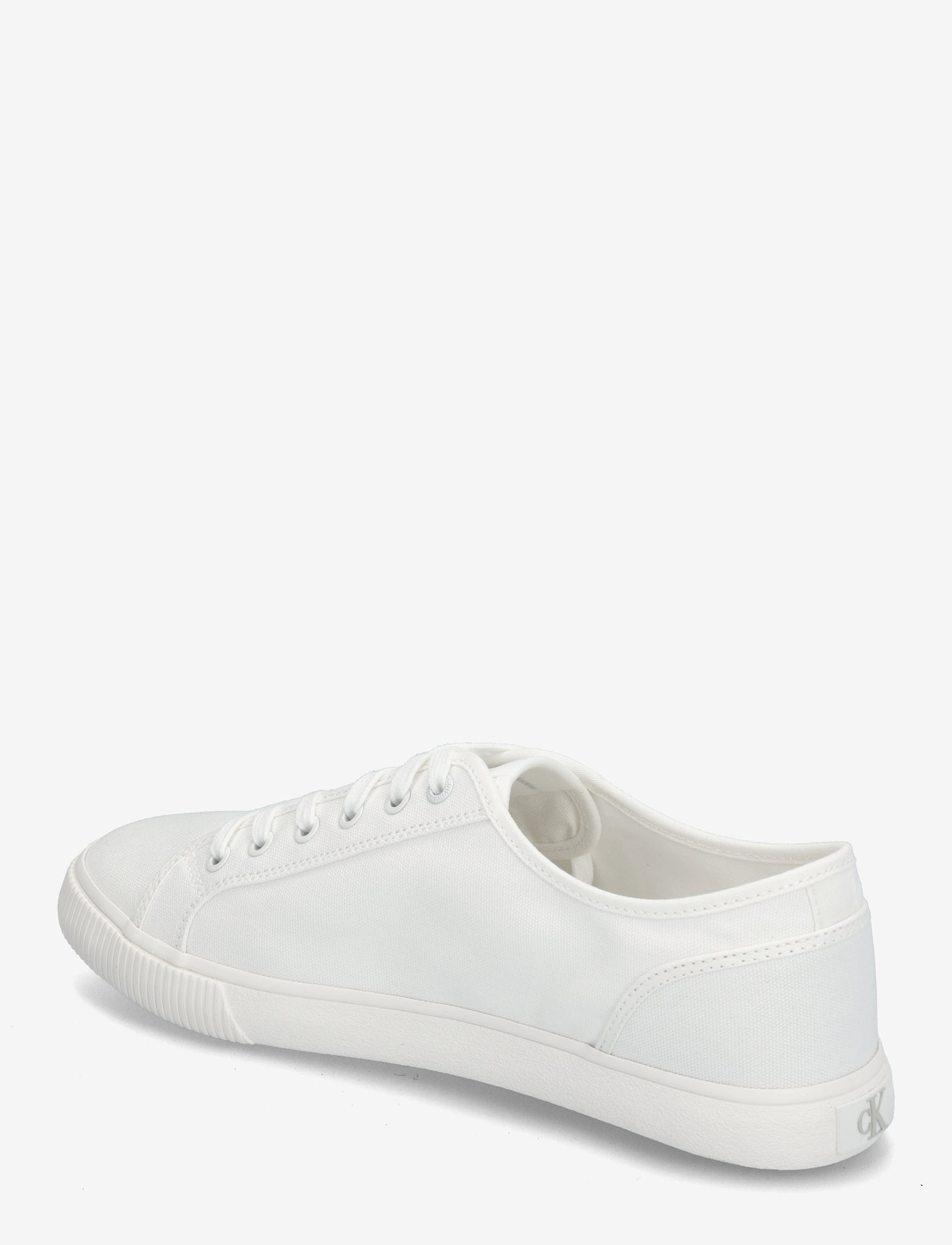 Calvin Klein - ESS VULC LOW MG CANVAS - triple bright white - 2