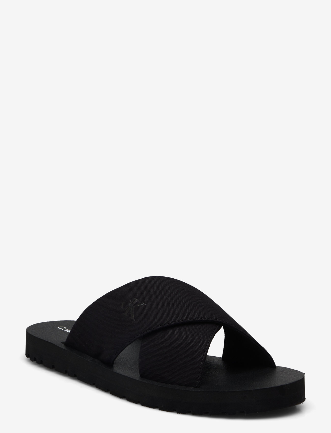 Calvin Klein - CROSS SANDAL CRXS TX - sandalar - triple black - 0