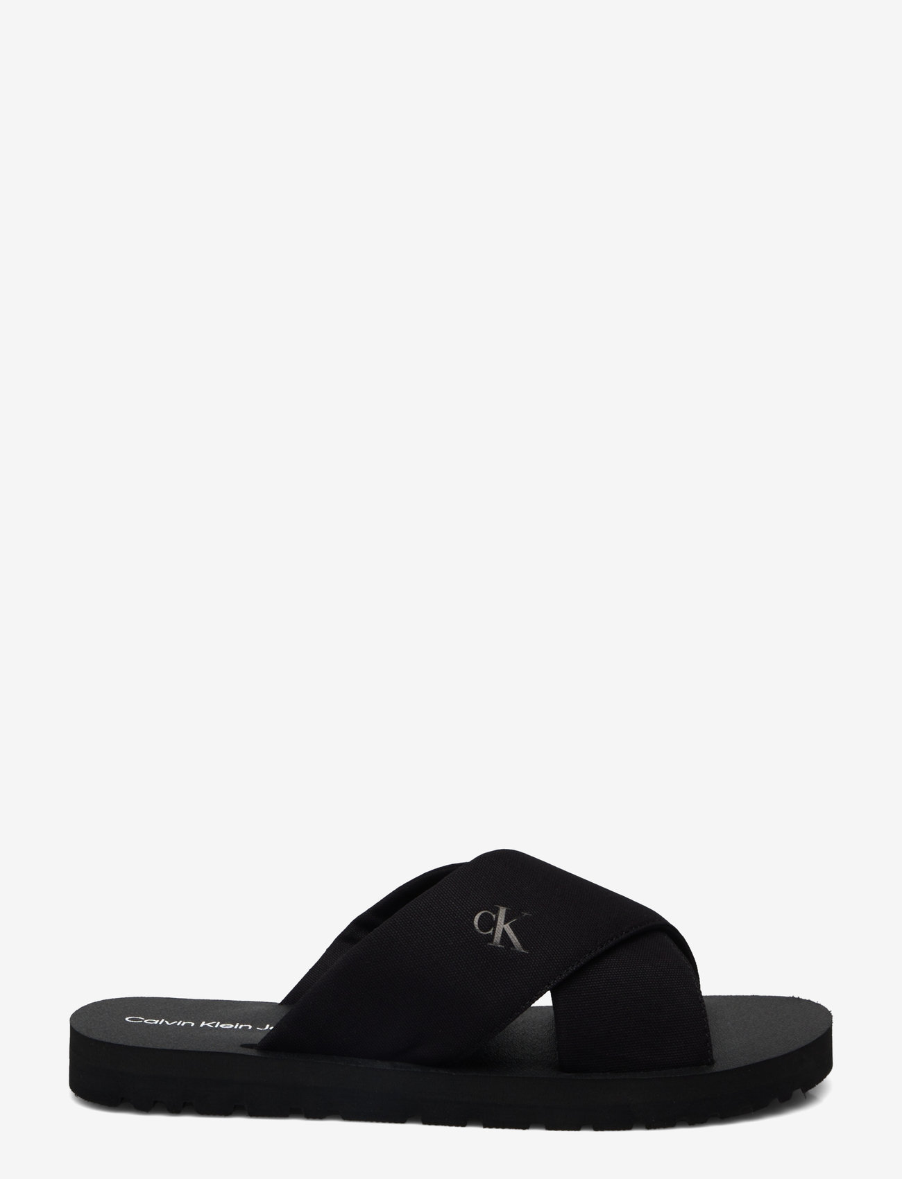 Calvin Klein - CROSS SANDAL CRXS TX - sandalar - triple black - 1