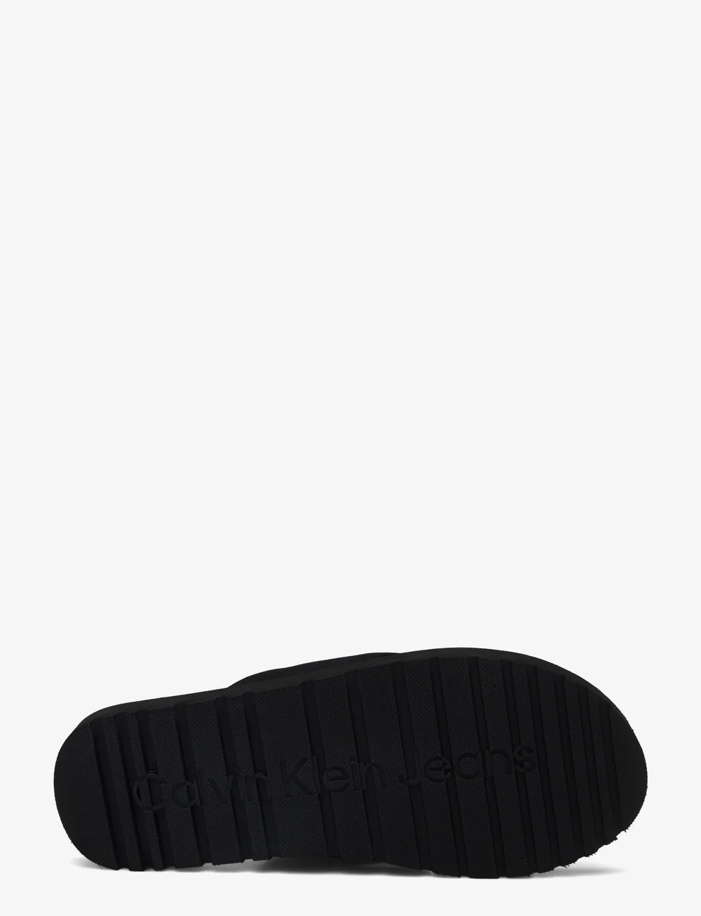 Calvin Klein - CROSS SANDAL CRXS TX - sandaalid - triple black - 4