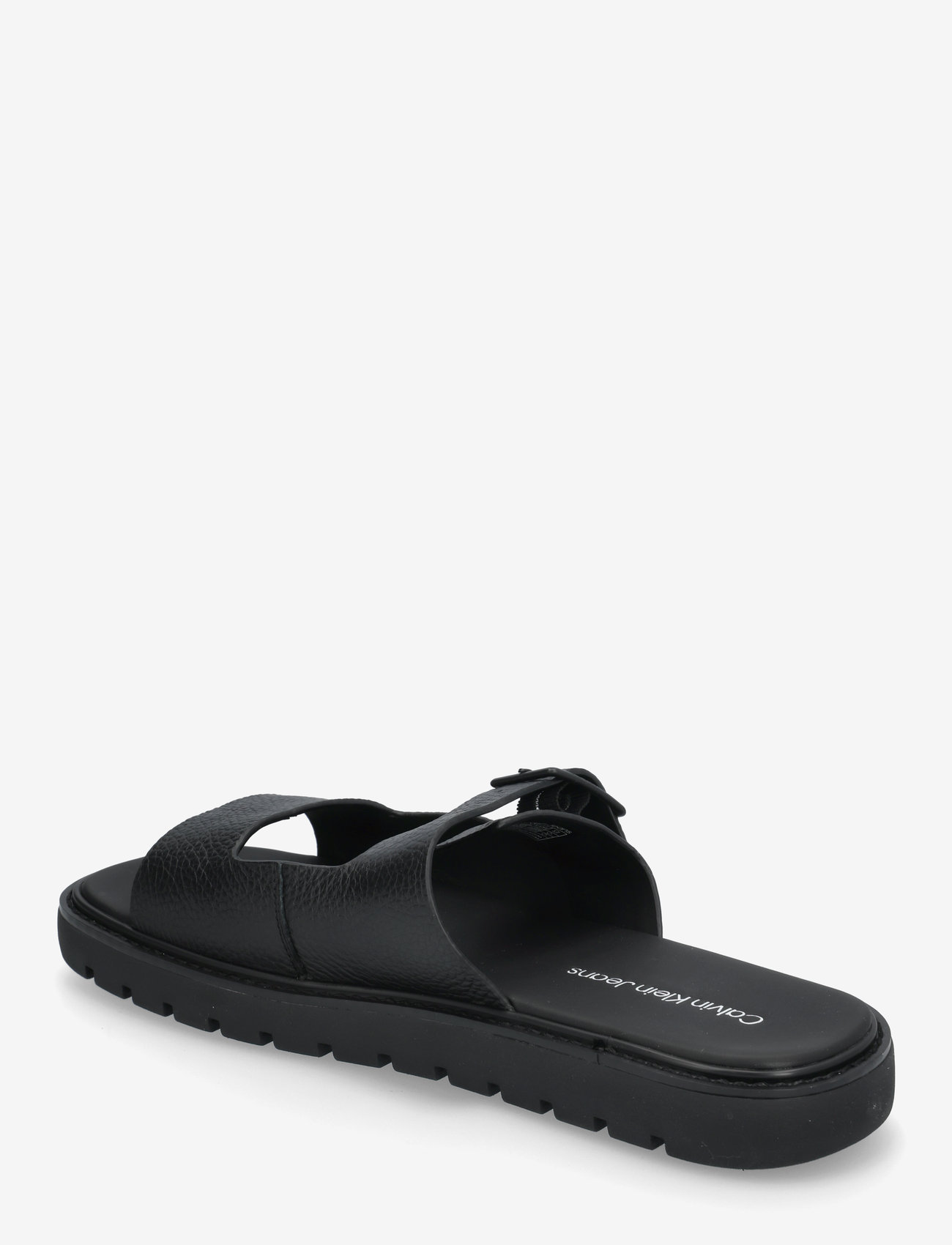Calvin Klein - SQ MOLDED SANDAL DBLBAR BUCKLE - sandals - triple black - 2