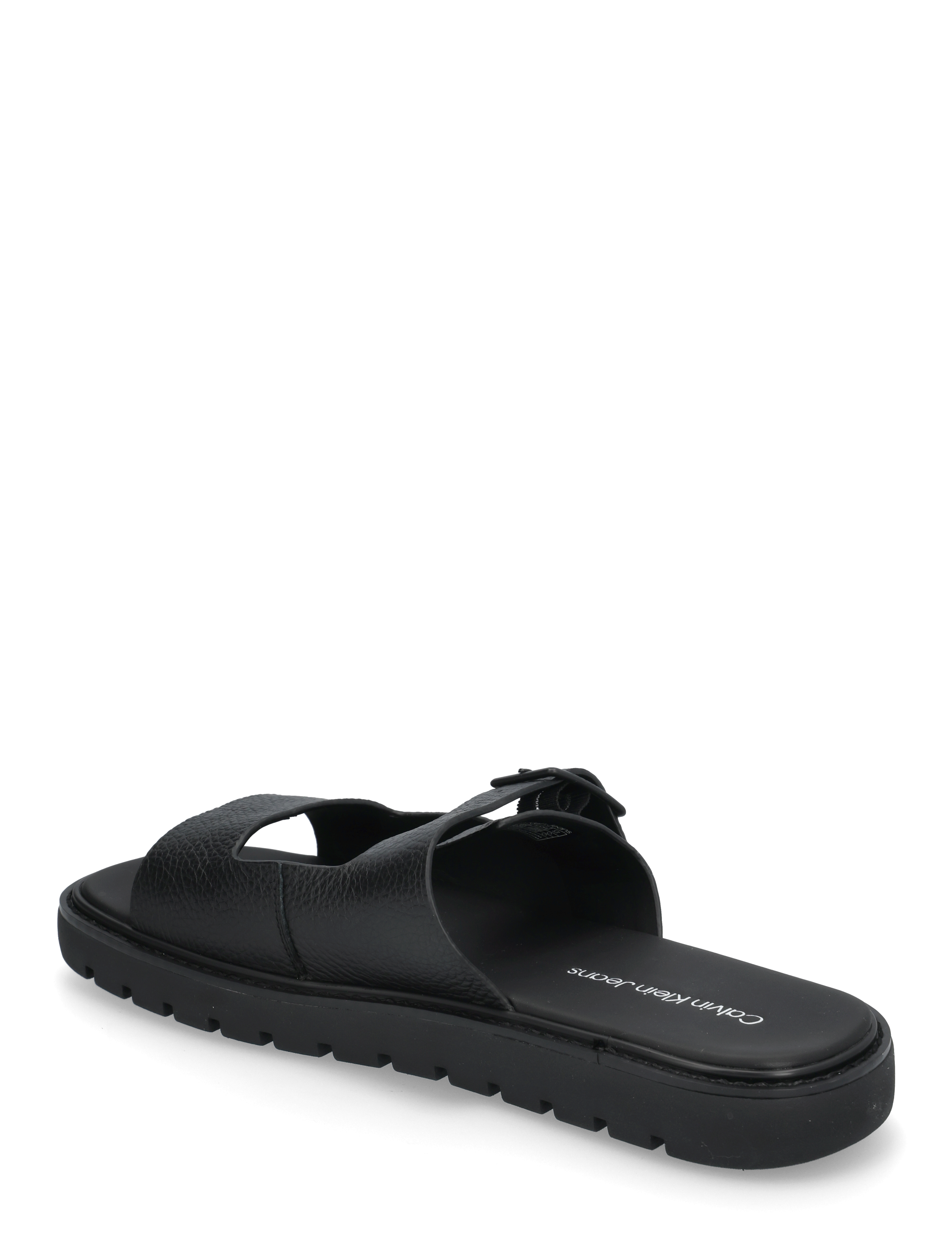 Calvin Klein - SQ MOLDED SANDAL DBLBAR BUCKLE - triple black - 2