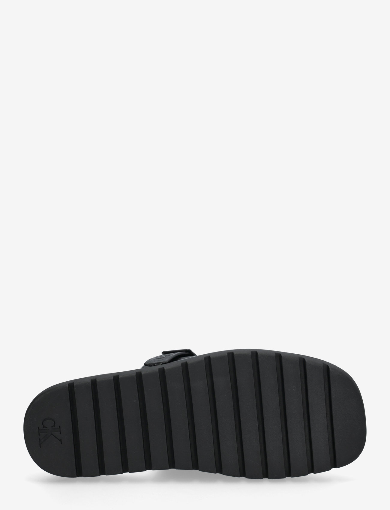 Calvin Klein - SQ MOLDED SANDAL DBLBAR BUCKLE - sandals - triple black - 4