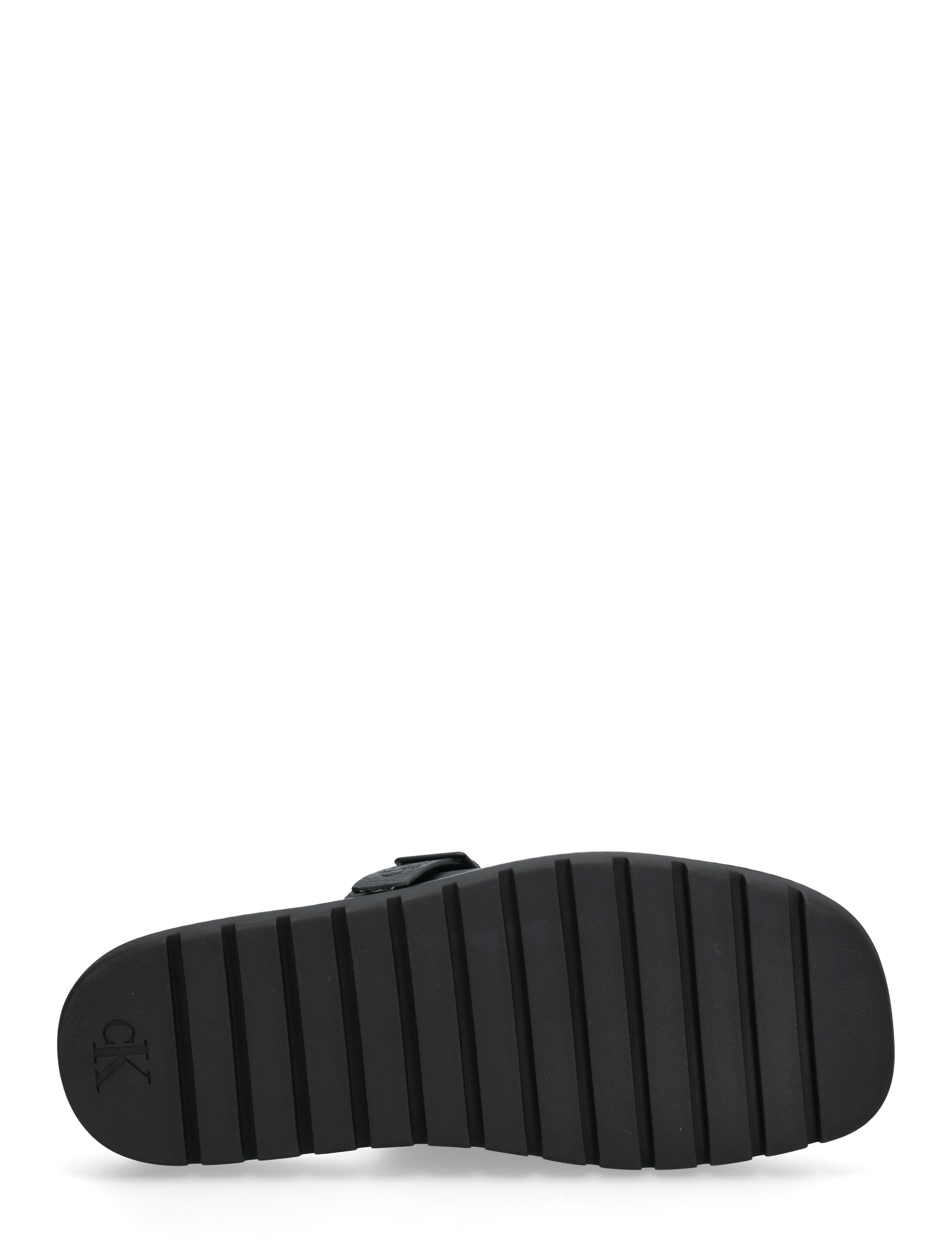 Calvin Klein - SQ MOLDED SANDAL DBLBAR BUCKLE - triple black - 4