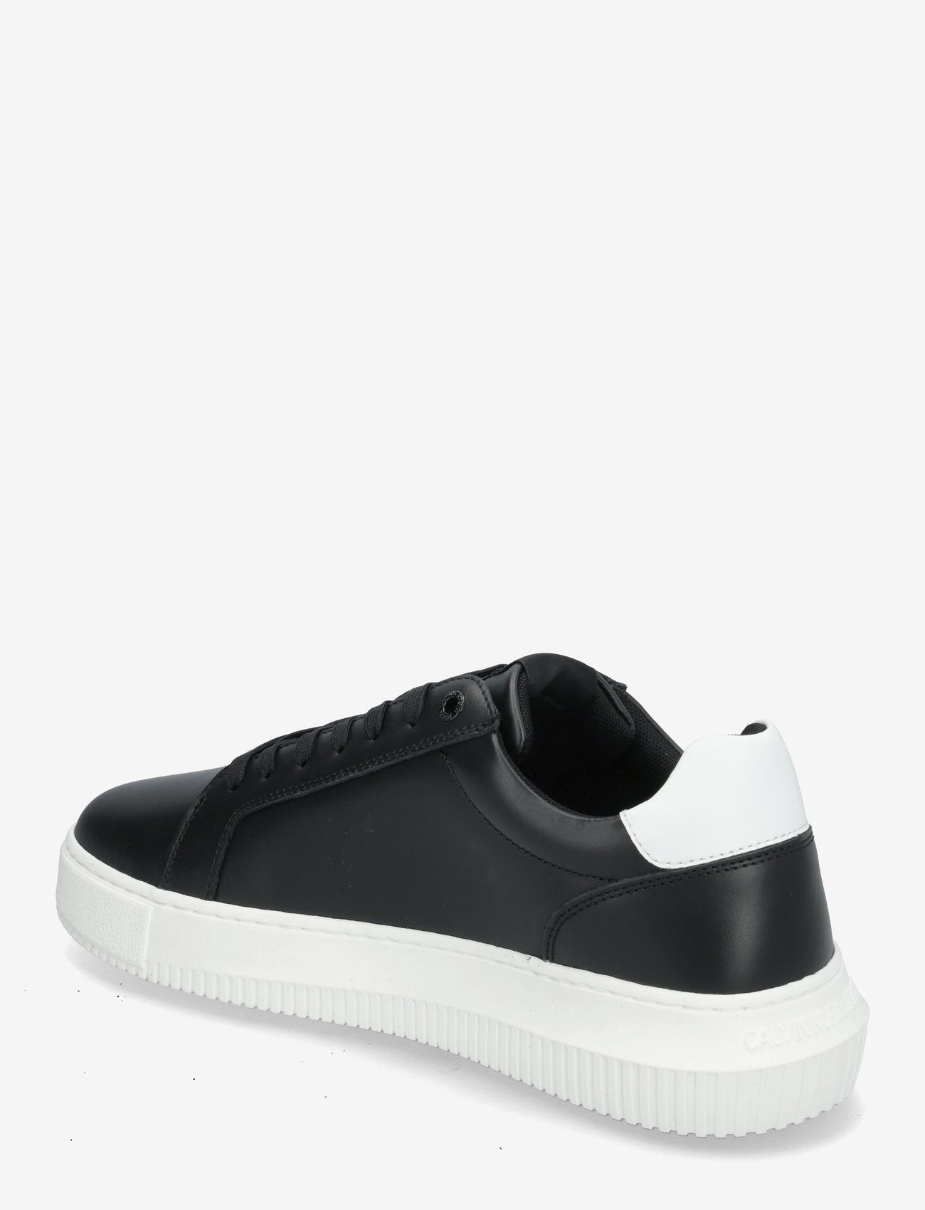 Calvin Klein - CHUNKY CUPSOLE MONO LTH - lave sneakers - black/bright white - 2