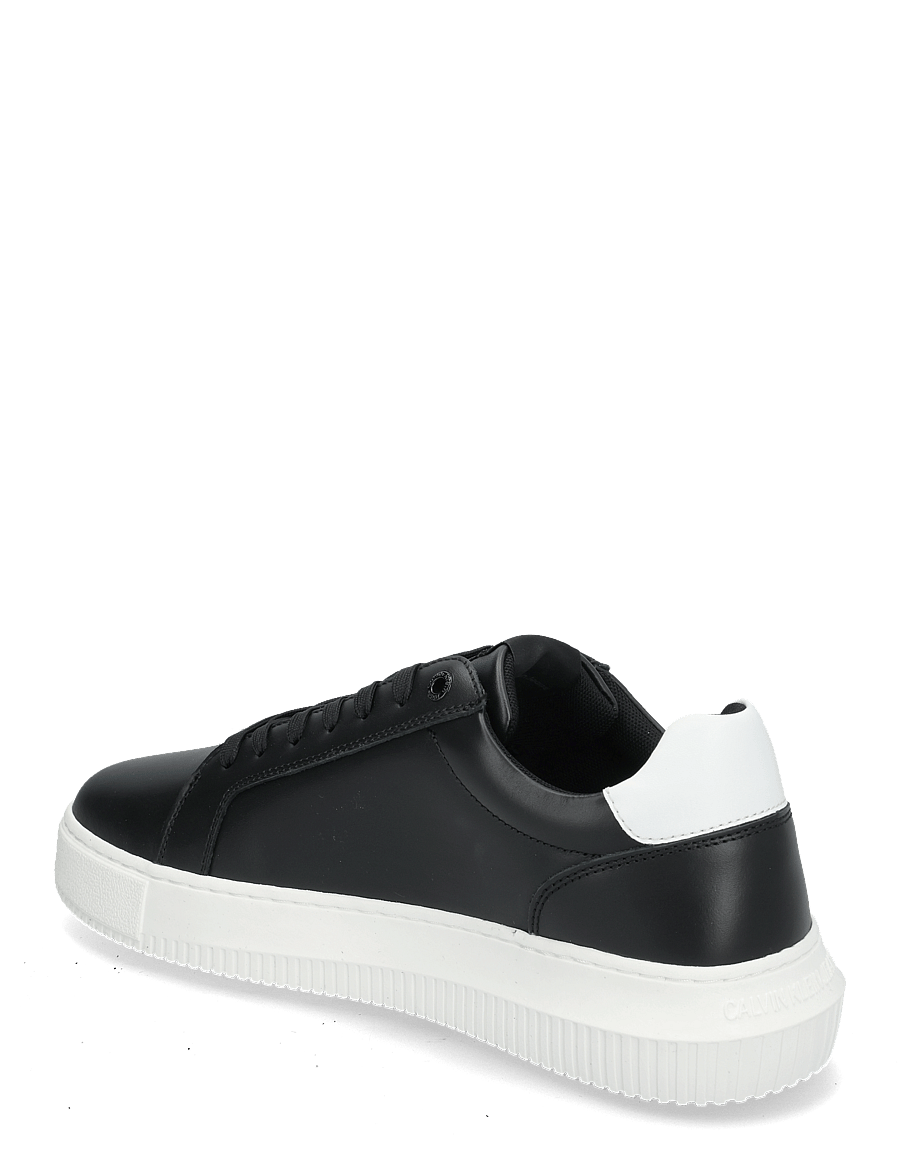 Calvin Klein - CHUNKY CUPSOLE MONO LTH - sneakers - black bright white - 2