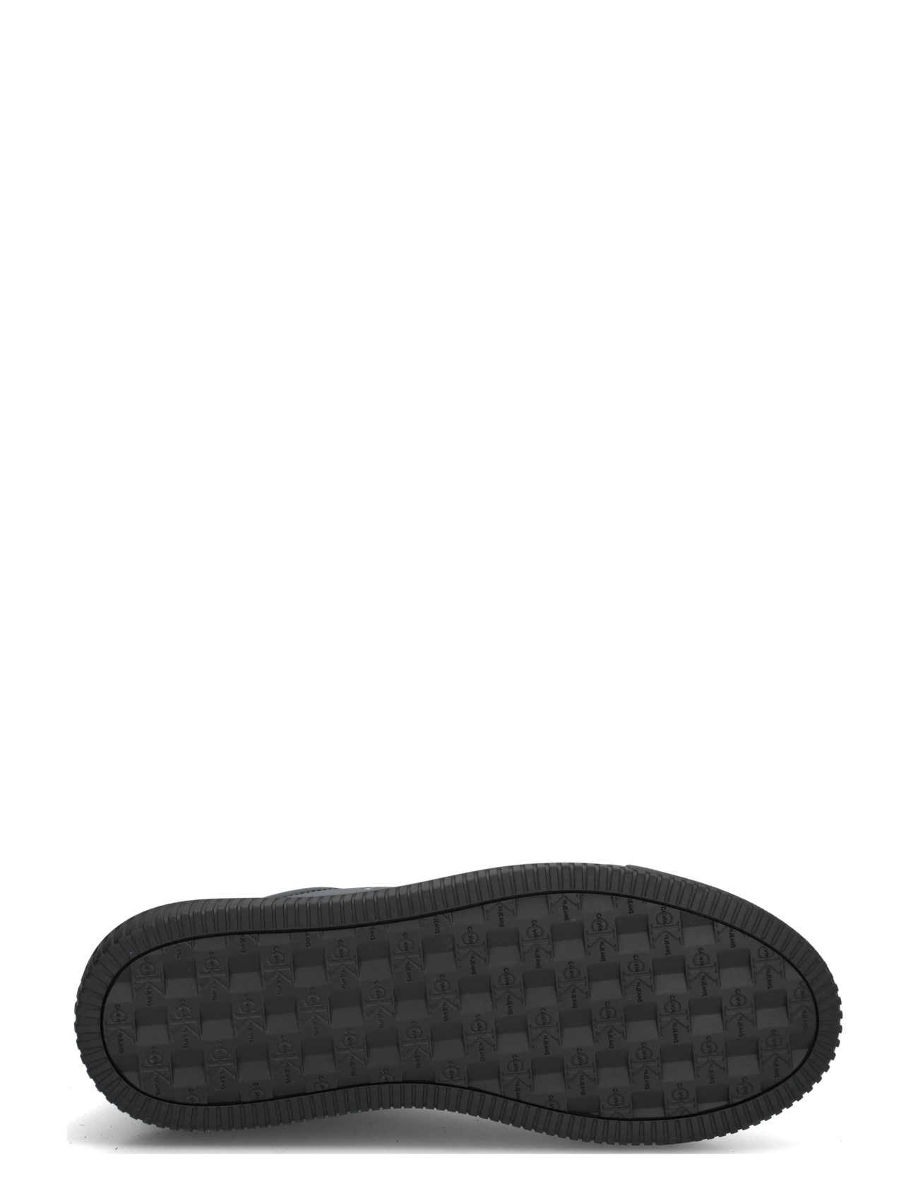 Calvin Klein - CHUNKY CUPSOLE MONO LTH - låga sneakers - triple black - 4