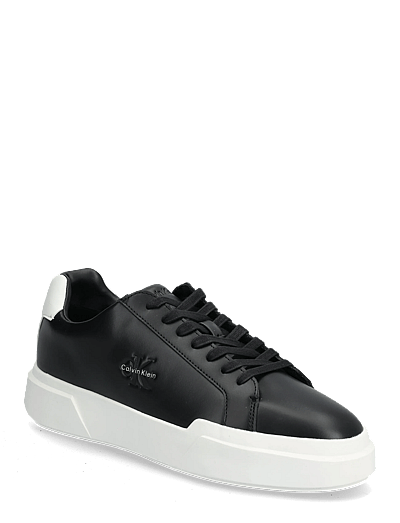 Chunky Cupsole Laceup Lth - Lave Sneakers