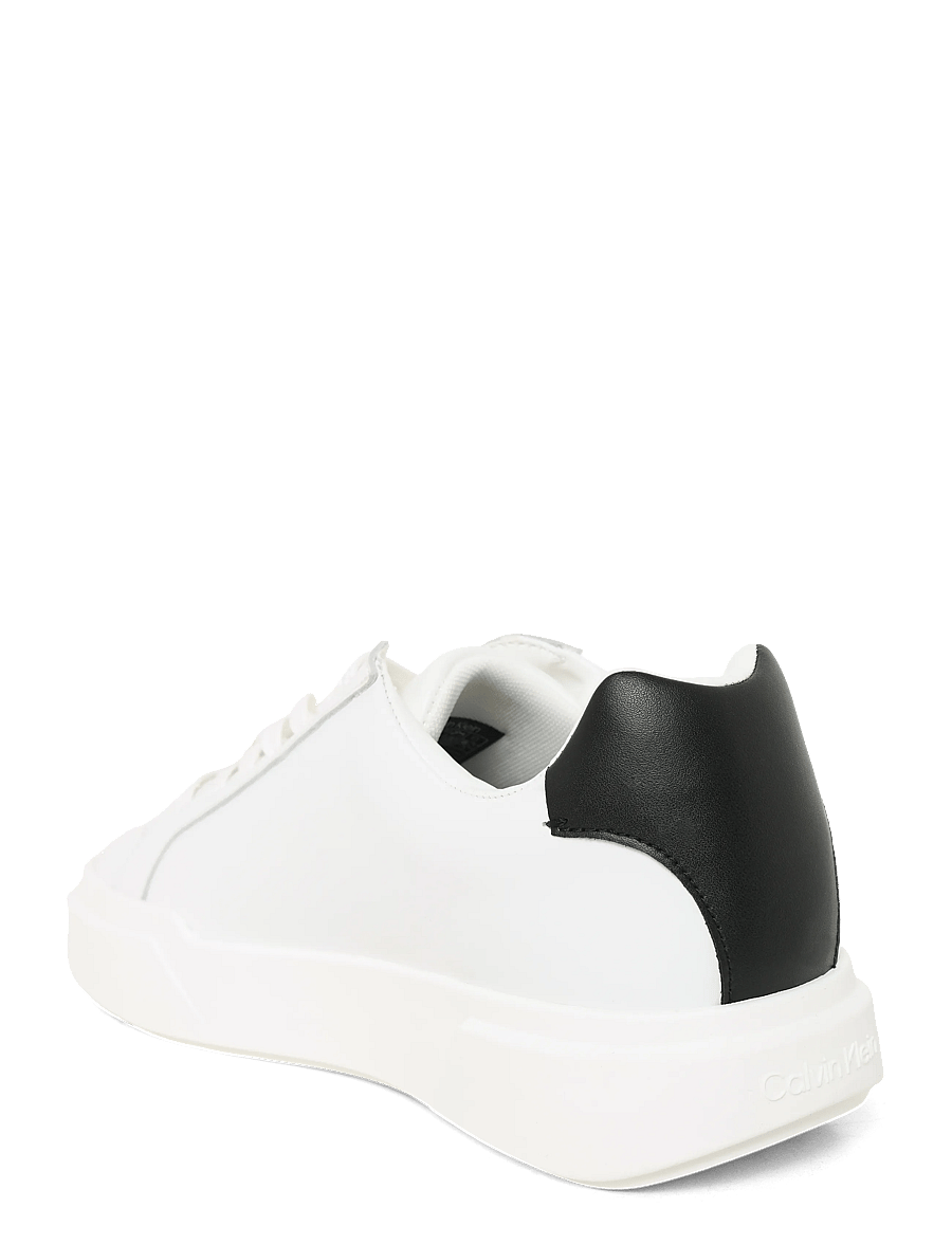 Calvin Klein - CHUNKY CUPSOLE LACEUP LTH - lave sneakers - bright white black - 1