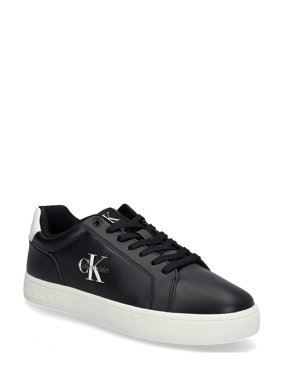 Calvin Klein - CLASSIC CUPSOLE MONO LTH - sneakers - black bright white white - 0