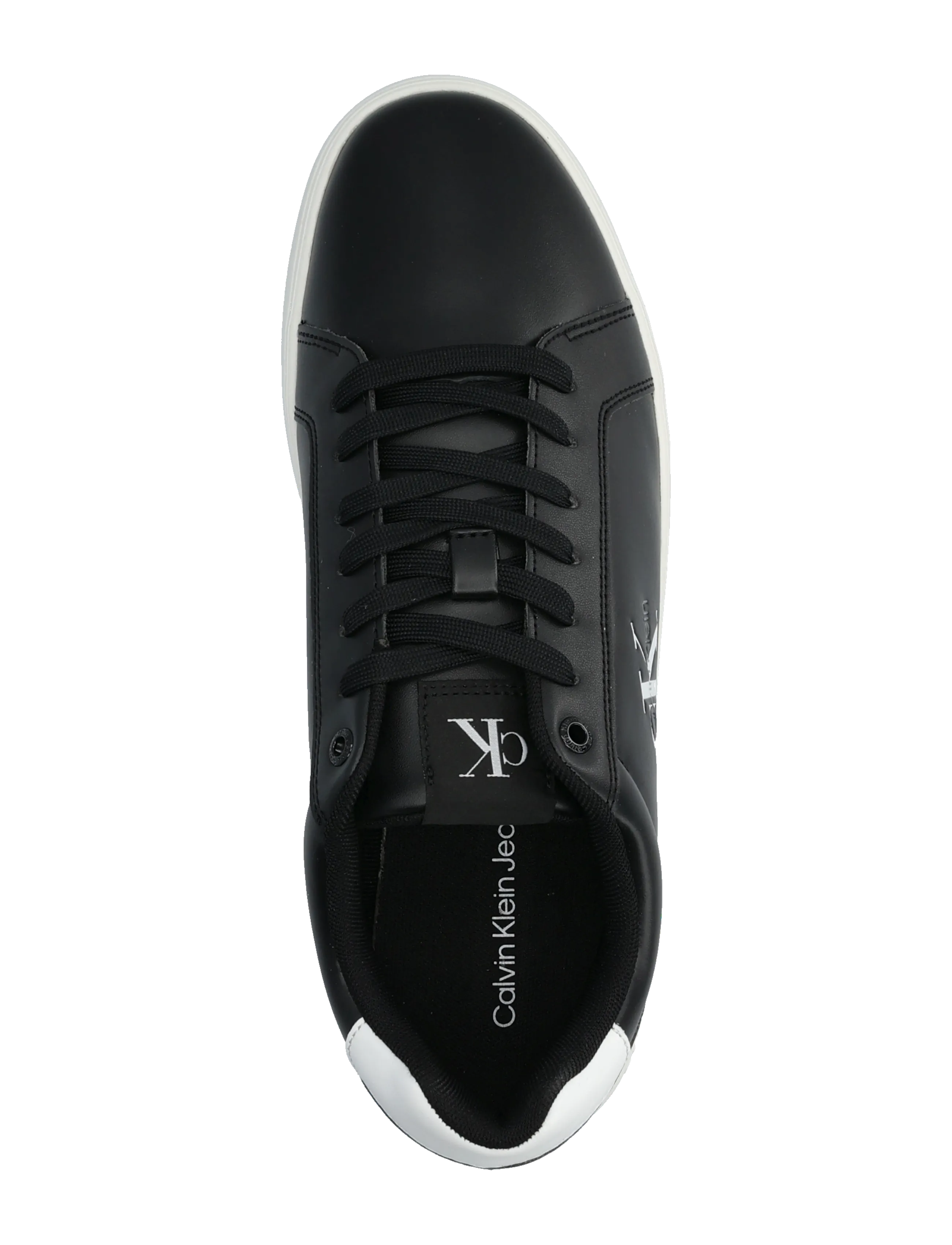 Calvin Klein - CLASSIC CUPSOLE MONO LTH - sneaker - black bright white white - 3