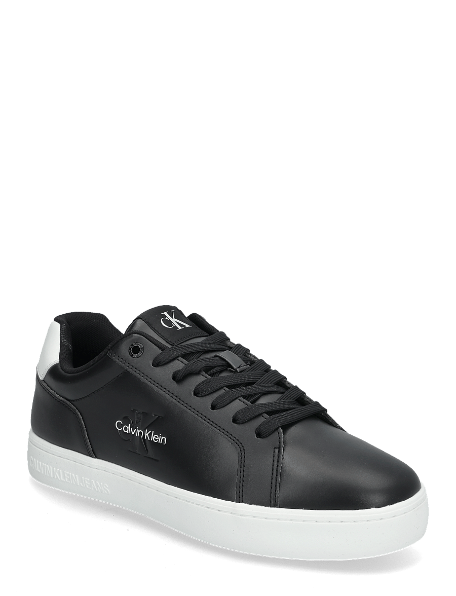 Calvin Klein - CLASSIC CUPSOLE MONO LTH - lave sneakers - black bright white - 0