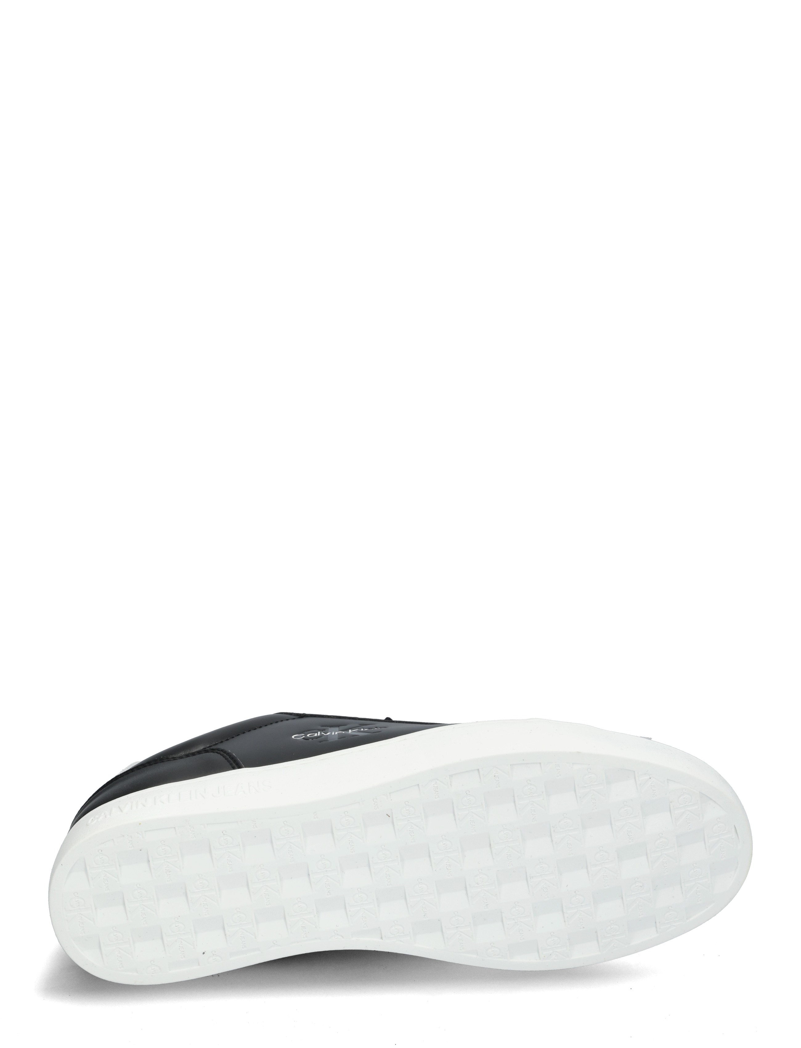 Calvin Klein - CLASSIC CUPSOLE MONO LTH - lave sneakers - black bright white - 4