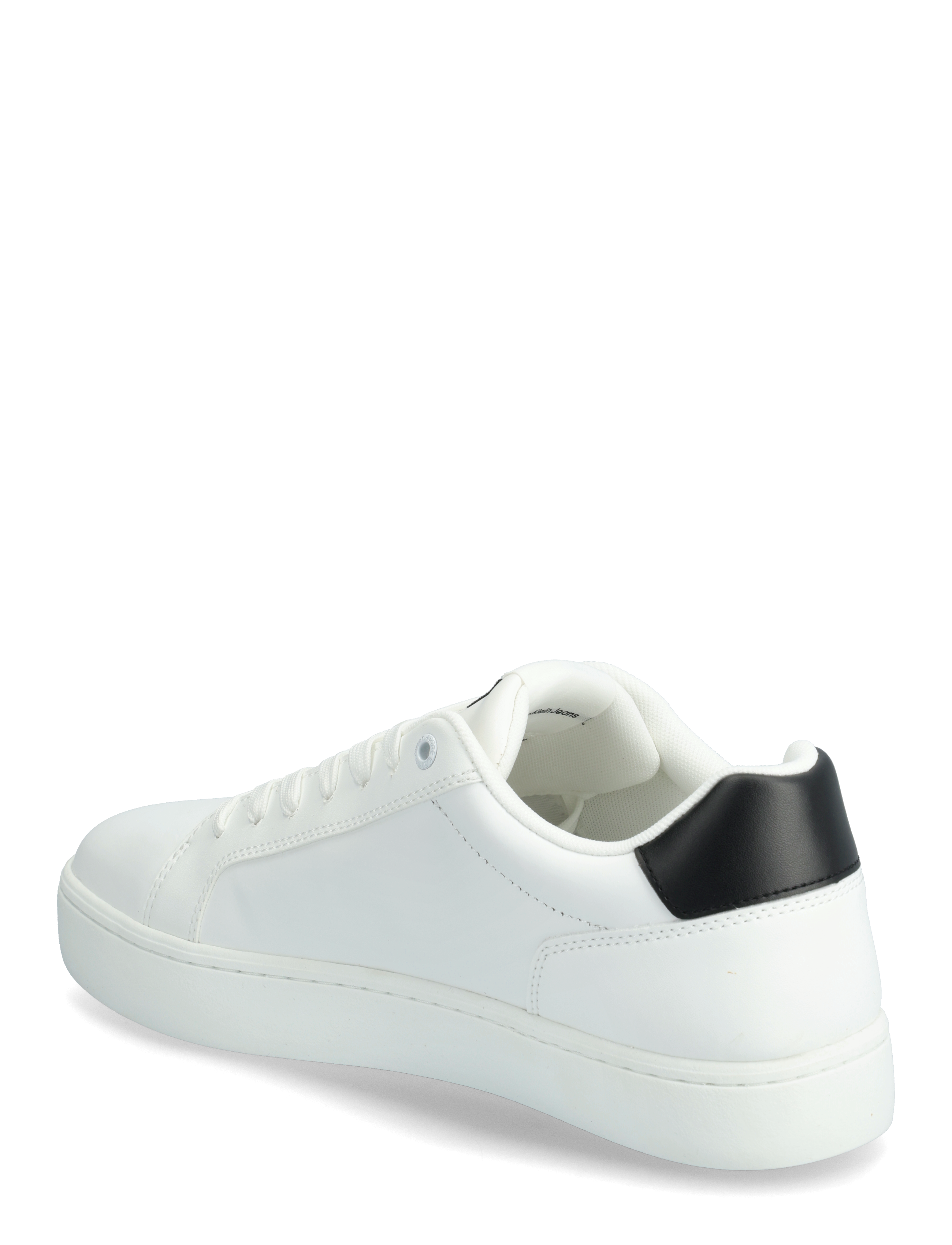 Calvin Klein - CLASSIC CUPSOLE MONO LTH - niedriger schnitt - bright white black - 2
